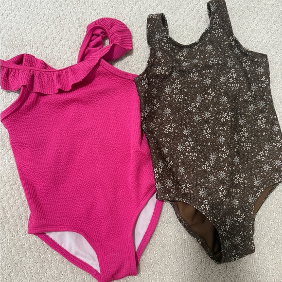 H&M Carters girls bathing suit size 4 - Picture 1 of 4